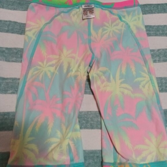 FUNKY TRUNKS SWIM JAMMER, NEON PALM PRINT, SIZE 32" (Pre-Owned) - Picture 6 of 7